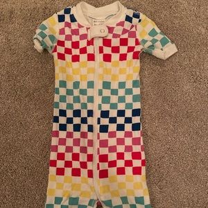 Hanna Andersson Rainbow Checkered Short Pjs